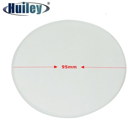 Diameter 95 mm Translucent Board Frosted Glass Working Stage Round Specimen Plate Thickness 4 mm for Stereo Microscope ► Photo 1/6