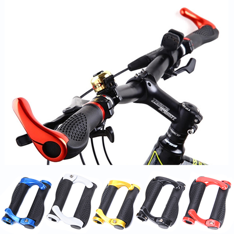 1pair Road Cycling Mountain Bike Bicycle Lock-on Handlebar Cover Handle Bar End Carbon Handlebar ► Photo 1/6