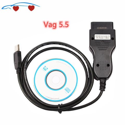 VAG CAN Commander 5.5 + Pin Reader 3.9 Beta odometer change/security code reading Kombiinstrument / Immo box reader / programmer ► Photo 1/1