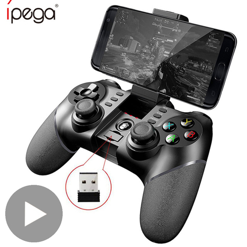 Ipega 9076 PG-9076 Game Pad Bluetooth Gamepad Controller Mobile Trigger Joystick For Android PS3 Smart TV Box Phone PC Wireless ► Photo 1/6