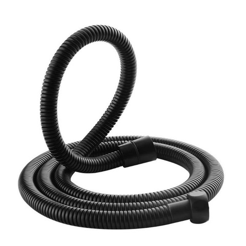 Flexible Bathroom Water Pipe Matt Black shower hose For Bath 304 Stainless Steel  shower head pipe Faucet Acceessories 1.5M 2M ► Photo 1/6