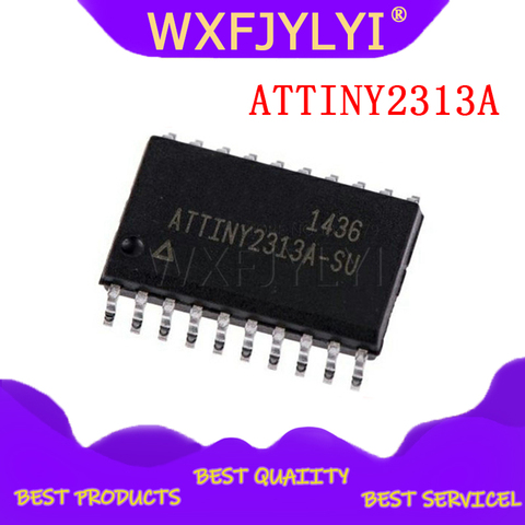 1PCS ATTINY2313A-SU ATTINY2313A ATTINY2313 TINY2313A-SU TINY2313A SOP20 IC MCU 8BIT 2KB FLASH 20SOIC ► Photo 1/1