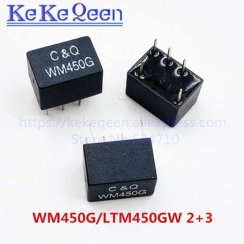 5PCS/LOT LTM450GW WM450G LTM CQ / CF CFWM450G 450GW 450G 450 LTM450G 2+3 5Pin DIP-5 455KHz NEW Original ► Photo 1/6