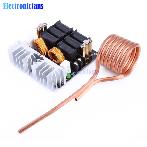 1Set 20A 1000W 12V-48V ZVS Low Zero Voltage Induction Heating Board Module Flyback Driver Heater High Power For DIY ► Photo 1/6