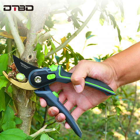 DTBD Pruning Scissors Grafting tool Gardener Scissor garden scissors Secateurs Fruit Tree Branch Cutting Shears Picking Tool ► Photo 1/6