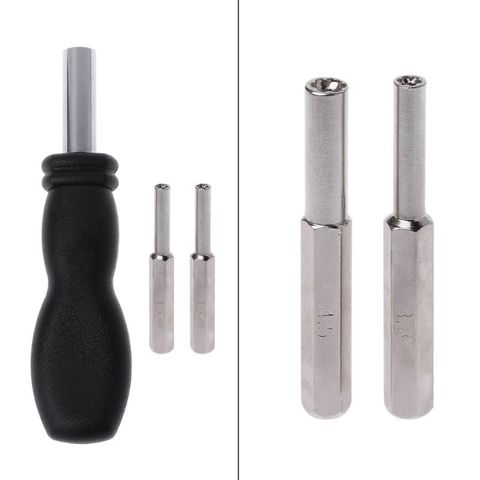 2Pcs Professional Screwdriver 3.8mm + 4.5mm Security Tool Bit Gamebit For Nintendo NES N64 Gameboy B85B ► Photo 1/6