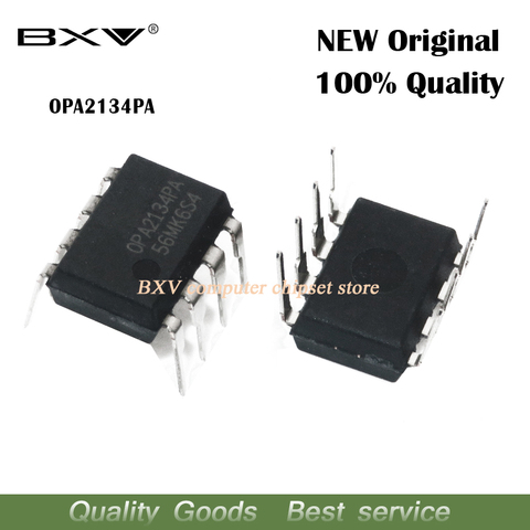 5PCS OPA2134PA OPA2134P DIP8 DIP OPA2134 High Performance AUDIO OPERATIONAL AMPLIFIERS new and original ► Photo 1/1