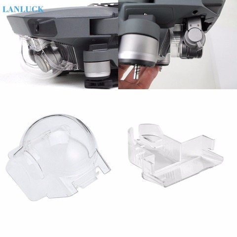 2 in 1 Camera Lens Cap Gimbal Holder Mount Guard for DJI Mavic Pro Platinum Drone Protector Parts Dust-proof Cover Cap accessory ► Photo 1/6