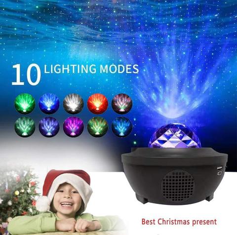 Blueteeth USB Voice Control Music party  Lamp colorful Starry Sky Projector Romantic LED Night Light Wedding Birthday party lamp ► Photo 1/6