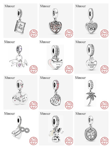New mother's day gift mom family tree sister book DIY Beads Fit Original Pandora charms silver 925 Bracelet Bead Jewelry making ► Photo 1/6