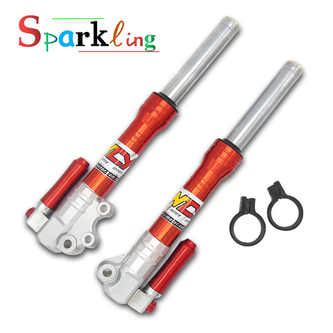 Universal φ27MM Motorcycle/Electric-Motor Front Suspension Adjustable Rebound Damping Hydraulic Shock Absorbers 27MM Diameter ► Photo 1/6