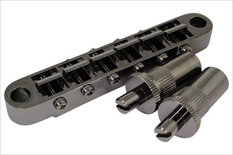 Gotoh GE103B-T Tune-O-Matic Style Guitar Bridge with Large Metic Stud Posts ► Photo 1/3