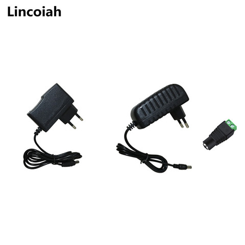 DC 12V 1A 2A 3A Power Adapter AC 100-240V Charger Power Supply With Female Connector For LED Strips plant Grow Lights Phyto Lamp ► Photo 1/3
