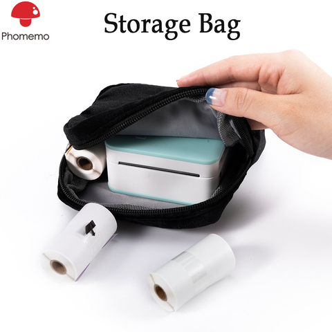 Phomemo Thermal Printer Storage Bag Suitable for M02/M02S/M110/M02 Pro Thermal Paper Roll Storage Bag ► Photo 1/6