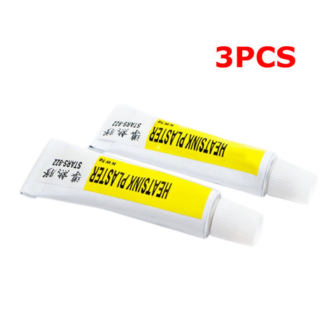 3PCS Star-922 GPU CPU Thermal Silicone Grease Compound Glue Cool Cooling Paste Heat Sink Viscous Adhesive Glue Strongly Sticky ► Photo 1/6