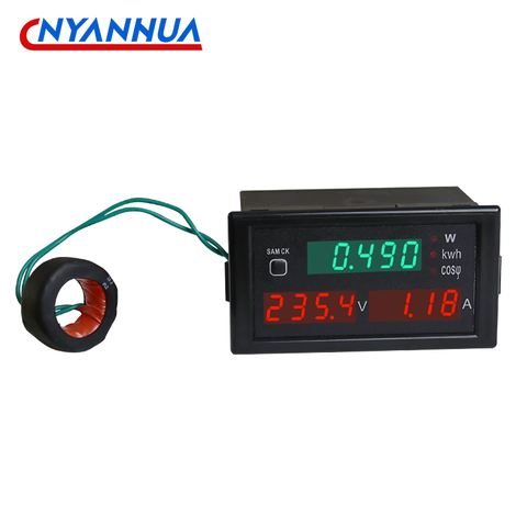 AC voltage Ammeter Power Meter Power Factor Tester Power Display Digital Display Meter DL69-2047 ► Photo 1/6