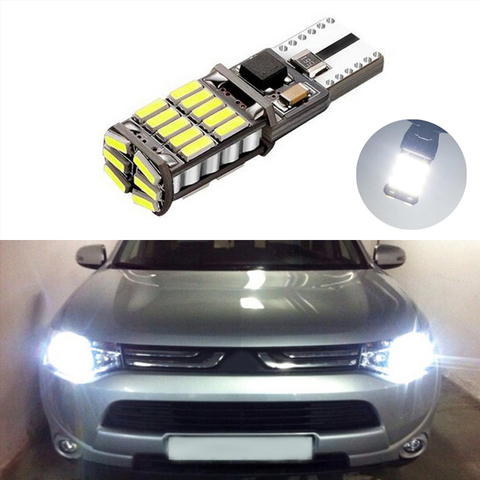 1X T10 W5W 4014smd LED Clearance Light with Projector Lens For mitsubishi asx lancer 9 10 pajero outlander l200 colt galant ► Photo 1/6