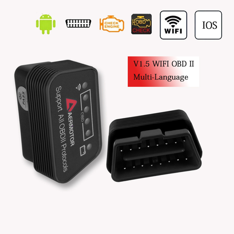 ELM327 V1.5 OBD 2 Scanner For Nissan Sunny B14 Sunny VIP FB15 X-Trail 2.0L 2.5L Auto Engine Diagnostic Wifi OBDII ► Photo 1/6