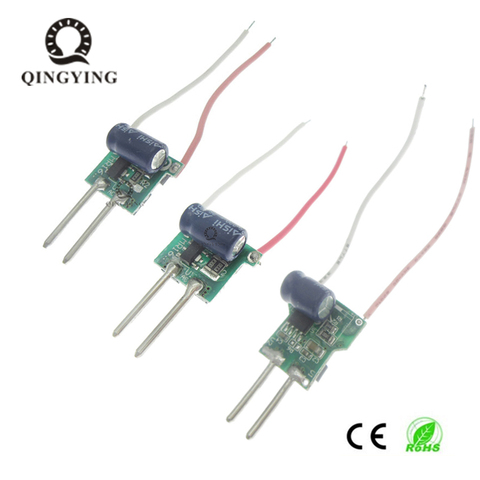 5pcs/lot DC 12V LED MR16 Driver Current 300mA  600mA 3*1W 3*3W 4-7*1W LED Drivers Lighting transformer for 3W-9W MR16 Spotlights ► Photo 1/6