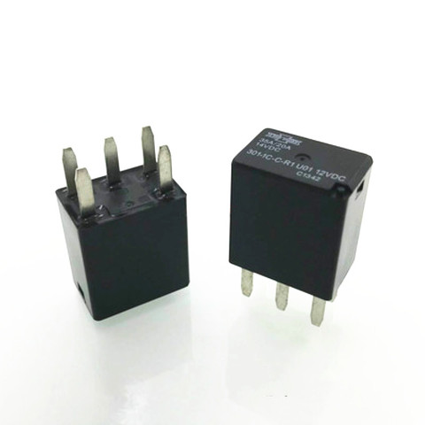 1PC 12VDC 301-1C-C-R1 U01 Automotive Relay 35A/20A 5 Feet ► Photo 1/3