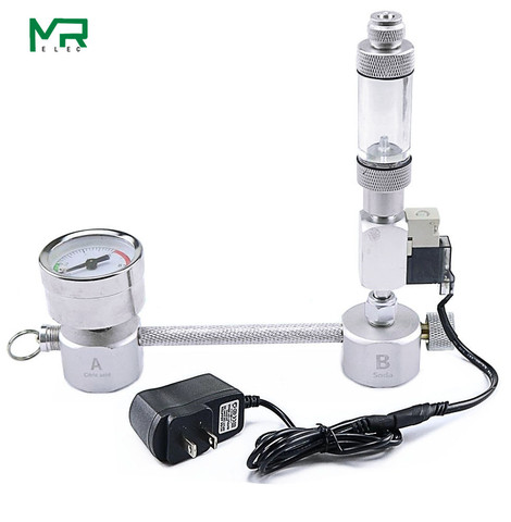 Aquarium DIY CO2 Generator System Kit With Pressure Air Flow Adjustment Water Plant Fish AquariumCo2Valve Diffuser ► Photo 1/6