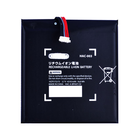 New HAC-003 Battery Replacement Charger Battery for Nintend Nitendo Switch Console 3.7V 4310mAh Batteries ► Photo 1/3