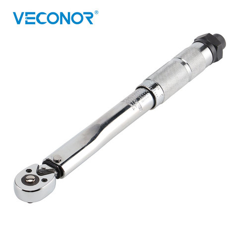 1/4 Inch Drive 5-25N.m Micrometer Adjustable Torque Wrench Spanner Hand Tool High Quality For Car Bicycle Motorbike Use ► Photo 1/6