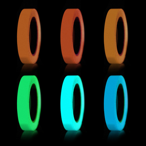 New Luminous Warning Tape High Multi-Color Bright Light Strip Fluorescent Self-Adhesive Tape Home Waterproof Safety Stickers ► Photo 1/6