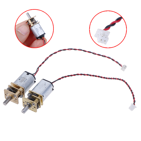 1pc DC 3V-6V 5V 55rpm Reduction Gearbox Slow Speed Micro N20 Full Metal Gear Motor ► Photo 1/6