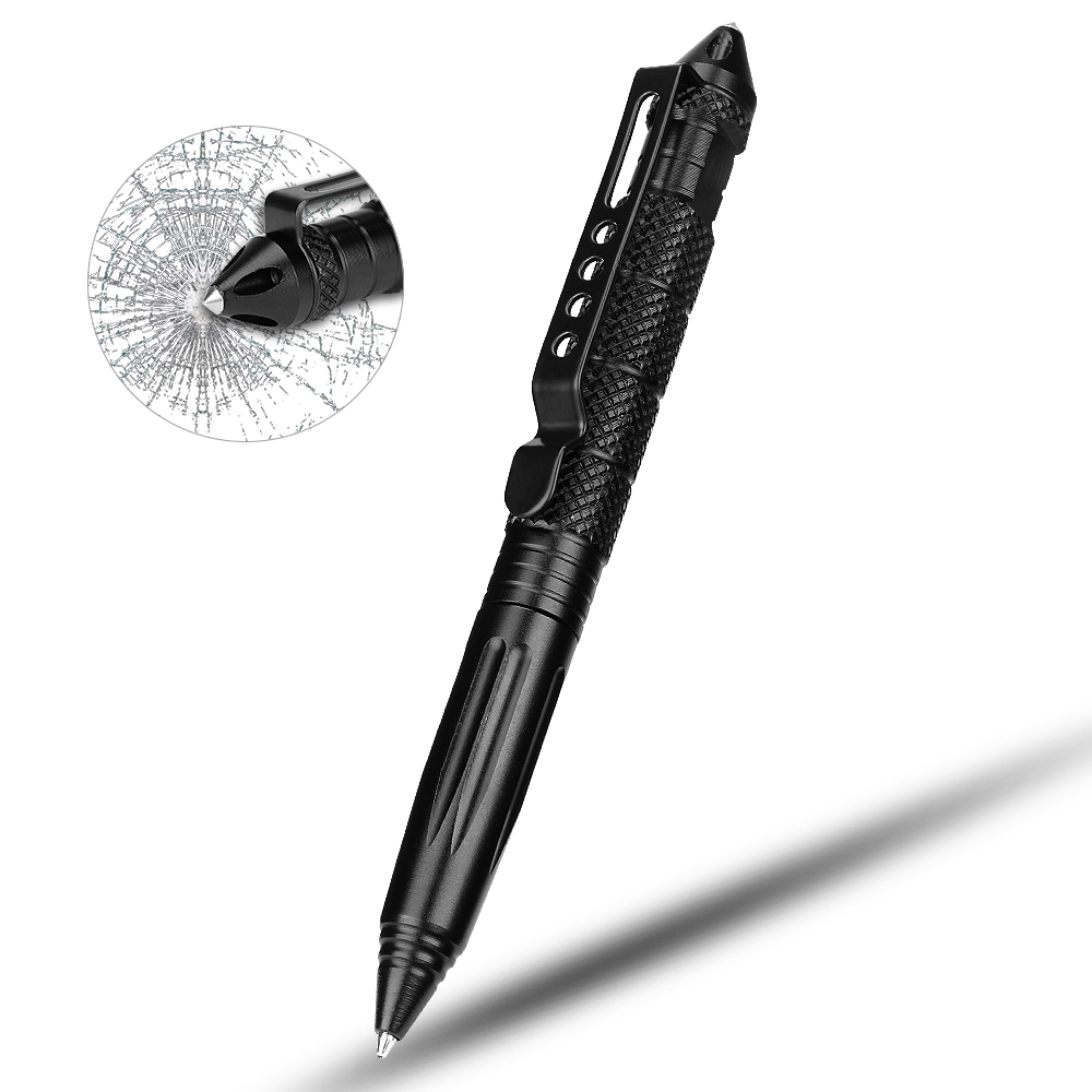 Tungsten Steel Head Tactical Portable EDC Outdoor Tactical Self-defense Pen 