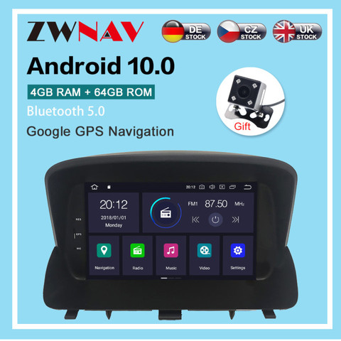 Android 10.0 4+64G Car Radio GPS Navigation For Opel Mokka 2012-2016 Multimedia Player Radio video stereo player head unit dsp ► Photo 1/6