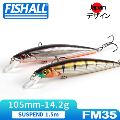 Cablista 105SP Hard Wobbler 105mm Suspending Minnow Lure 14.2g Bait For  Bass Pike - Price history & Review, AliExpress Seller - Shop910459161  Store