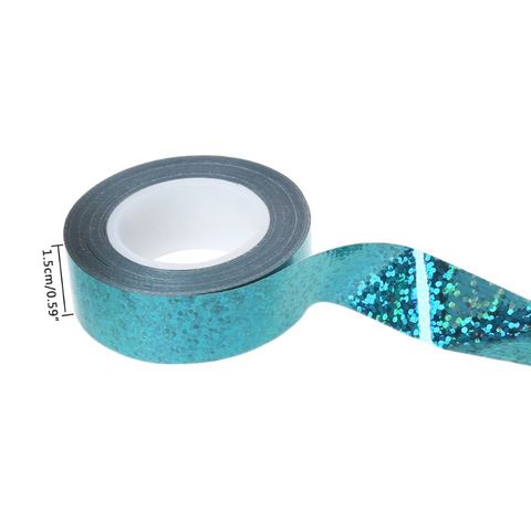 Rhythmic Gymnastics Decoration Holographic Glitter Tape Ring Stick Accessory ► Photo 1/4