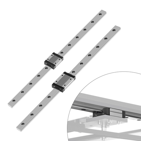 NEW 3D Printer Linear Guide Core xy MGN12 100 150 200 250 300 350 400 450 500 550 600mm linear rail + MGN12C or MGN12H carriage ► Photo 1/6