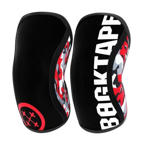 7MM Knee Sleeves Support  Injury Recovery - Neoprene Knee Brace Knee Support for Squats, Running & Gym Workout ► Photo 1/6