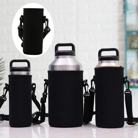 Portable Water Bottle Covers with Strap Bottle Carrier Insulated Cup Cover Bag Holder Pouch Cover Drinkware Tools ► Photo 1/6