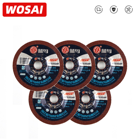 WOSAI 100mm Resin Grinding Wheel Multi-function Metal Saw Blade Cutting Angle Grinder Rotary Tool ► Photo 1/5