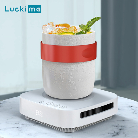 Smart Cup Cooler 2 in 1 Office Home Coffee Tea Drinks Mug Warmer Heating and Cooling Beverage Plate For Water Milk Beer Cocoa ► Photo 1/6