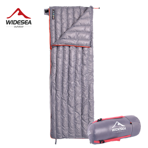 Widesea Camping Ultralight Sleeping Bag Down Waterproof Portable Lazy Bag  Storage Compression Slumber Travel Sundries Bag ► Photo 1/6