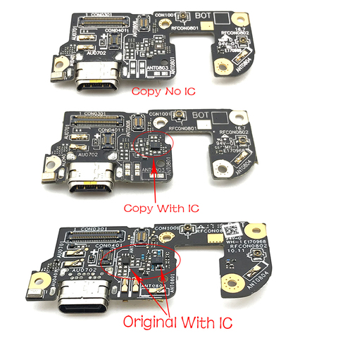 For ASUS Zenfone 4 ZE554KL USB Port Charger Dock Plug Connector Charging Board FLex Cable Mic Microphone Board ► Photo 1/6