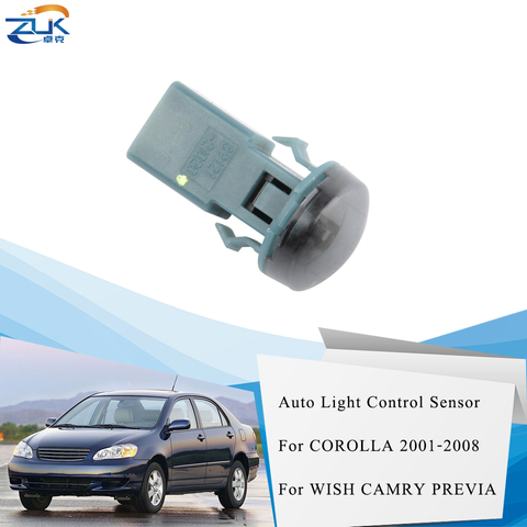 ZUK Automatic Light Control Sensor For Toyota COROLLA WISH AURIS NOAH RAV4 MATRIX For LEXUS GX300/430 89121-12010 89121-21020 ► Photo 1/6