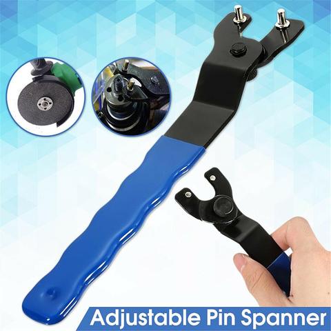 HOT SALES!!! New Arrival Adjustable Pin Wrench Spanner for Angle Grinder 8-50mm Hubs Arbor Repair Tool Wholesales Dropshipping ► Photo 1/6