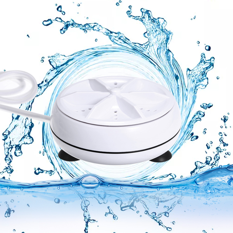 Newest Mini Washing Machine Portable Personal Rotating Turbine Washer Clothes Washing Machine For Home Business Trip ► Photo 1/6