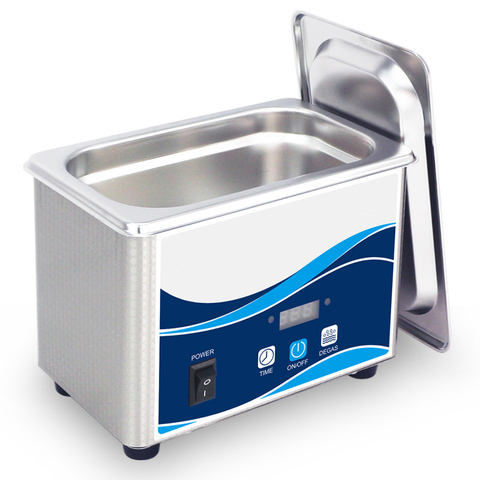 Digital Ultrasonic cleaner 60W Sonicator bath 40Khz degas for gold sliver Jewelry glasses jade necklace oxides rust oil washer ► Photo 1/4