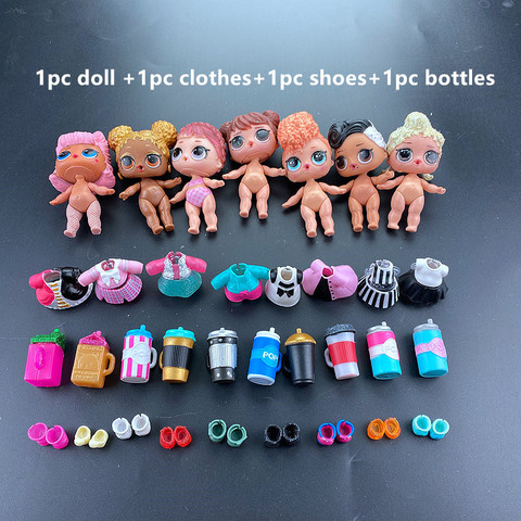 4pc Original LOL SURPRISE Advent Calendar Dolls 8cm Big Sister Doll Beautiful Limited Collection Kid Toy Birthday Christmas Gift ► Photo 1/4