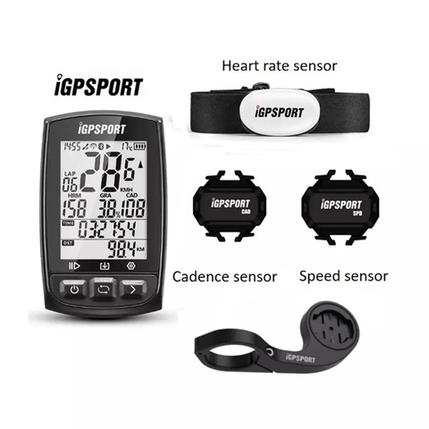 IGPSPORT IGS50E Waterproof Bike Computer GPS ANT+ Wireless Speedometer Bicycle Digital Stopwatch Cycling Speedometer IPX7 ► Photo 1/6