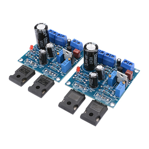 AIYIMA 2Pcs 1969M FET Bile 25W+25W Power Amplifier Board 1969 IRFP448 Tube AMP Board Super 1875 3886 For Home Sound Theater DIY ► Photo 1/6
