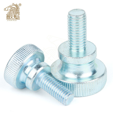 1/5pc M3 M4 M5 M6 M8 M10 DIN464 GB834 Knurl High Step Head Hand Tighten Thumb Screw Curtain Wall Glass Lock Thumbscrew Adjust ► Photo 1/4