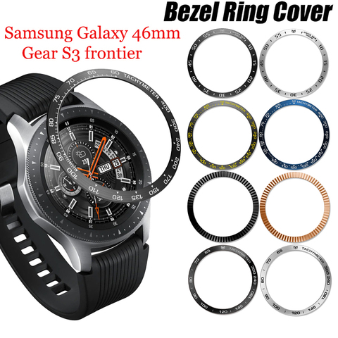 Bezel Ring Styling for Samsung Gear S3 frontier for Samsung Galaxy Watch 46mm Smart Bracelet Ring Case Protection Cover ► Photo 1/6