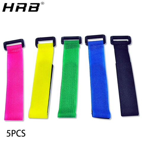 5PCS 260mm 200mm Hook Loop Cable Cord Ties Nylon Fix Strap Belts For RC Lipo Battery Magic Sticker Self Adhesive Tape Parts DIY ► Photo 1/6